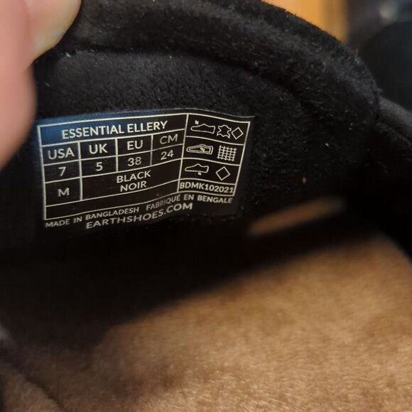 Earth Origins Essential Ellery Clog Mules Slip On Shoes Womens 7 M Black Casual - Picture 7 of 7